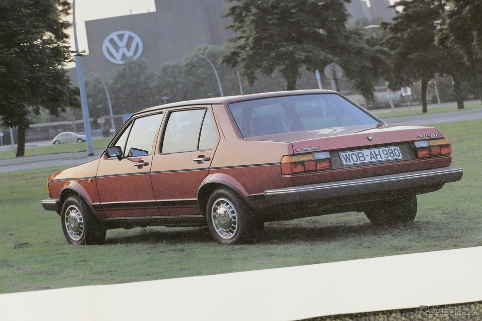 VW ジェッタ（初代）当時のカタログ《カタログ写真撮影 島崎七生人》