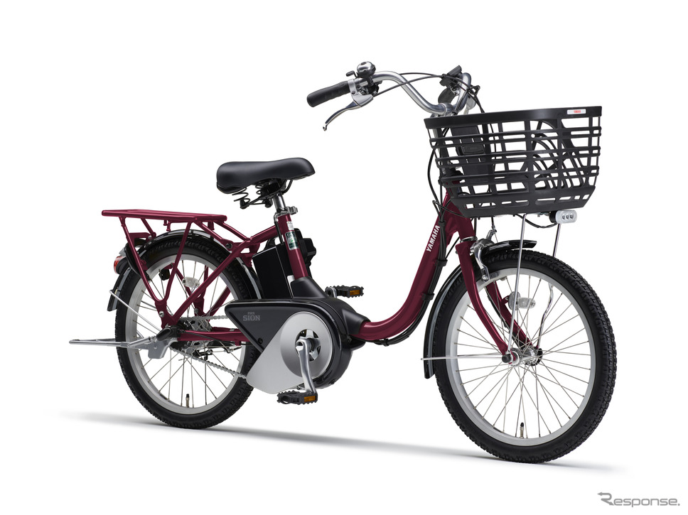 ヤマハ PAS SION-U(ルビーレッド:20型のみ)《写真提供:ヤマハ発動機》