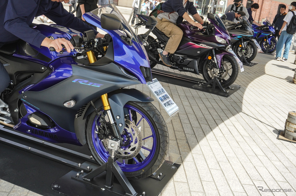 My Yamaha Motorcycle Day Touch（4月20日、横浜・赤レンガ倉庫）《写真撮影 宮崎壮人》