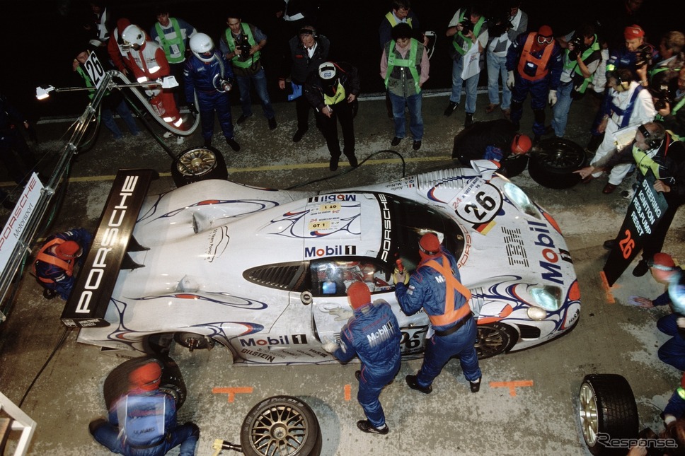 911 GT1(1998年。レトロクラシックス2024出展予定)《photo by Porsche》