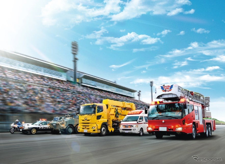 働くクルマサーキットラン イメージ《写真提供:モビリティリゾートもてぎ》