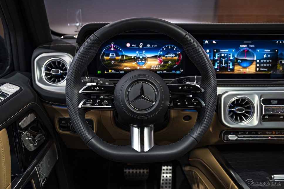 メルセデスベンツGクラス改良新型（G500 Mnufactur）《photo by Mercedes-Benz》