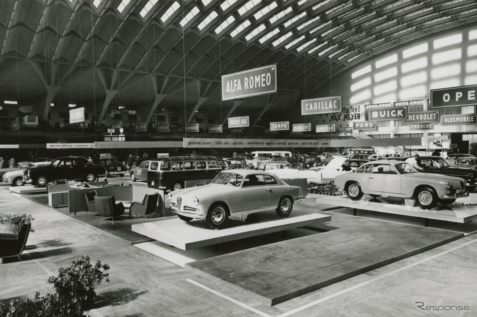 1954年トリノモーターショー《photo by Alfa Romeo》