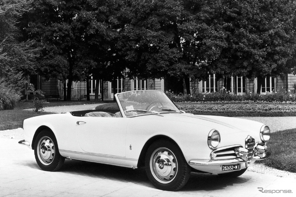 ジュリエッタ・スパイダー(1955年)《photo by Alfa Romeo》