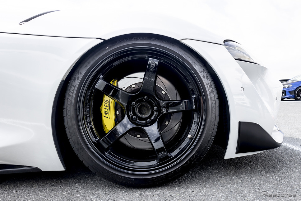 トヨタ スープラ×グラムライツ57CR　265/35R19《写真撮影　山内潤也》