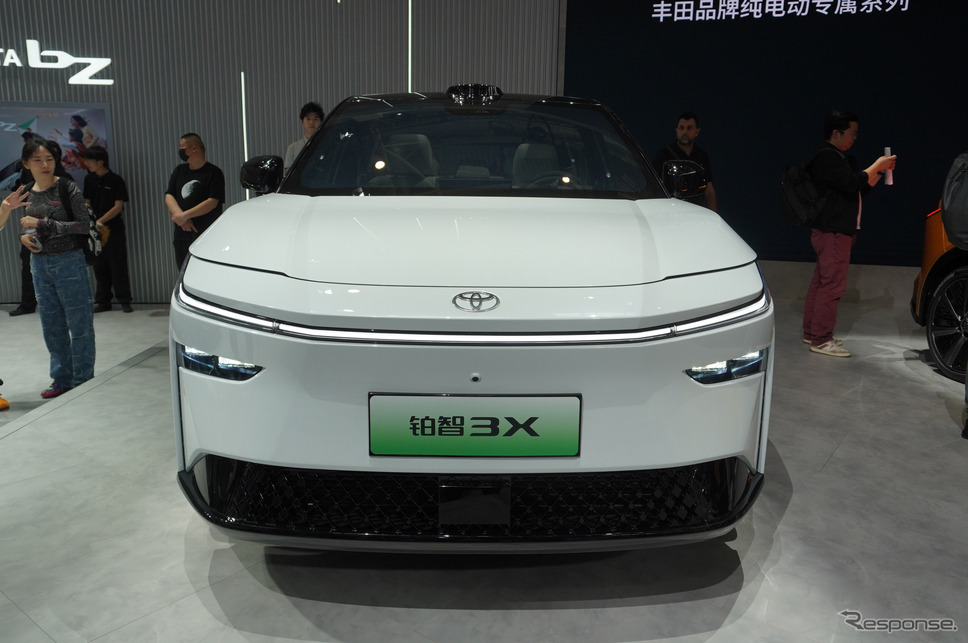トヨタ bZ3X(北京モーターショー2024)《写真撮影 宮崎壮人》