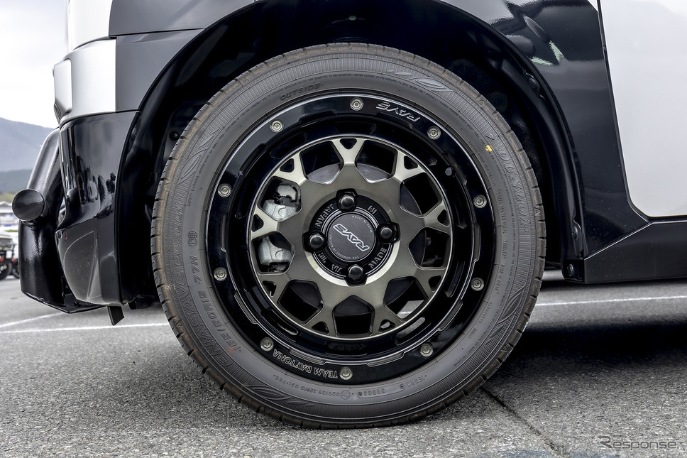 ミツビシ デリカミニ×チームデイトナM9+　165/60R15《写真撮影　山内潤也》