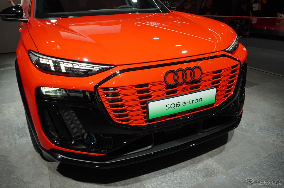 アウディ SQ6 e-tron(北京モーターショー2024)《写真撮影 宮崎壮人》