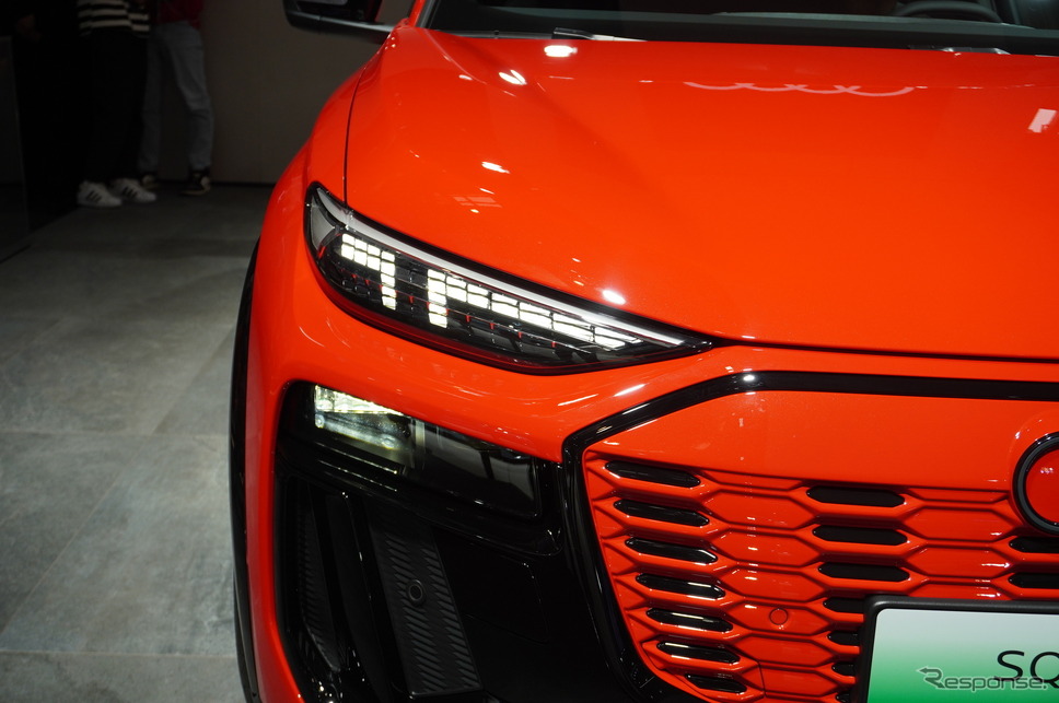 アウディ SQ6 e-tron(北京モーターショー2024)《写真撮影 宮崎壮人》
