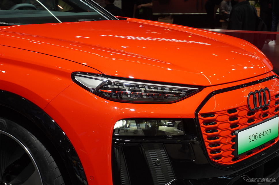 アウディ SQ6 e-tron(北京モーターショー2024)《写真撮影 宮崎壮人》