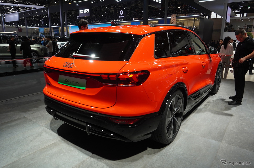 アウディ SQ6 e-tron(北京モーターショー2024)《写真撮影 宮崎壮人》