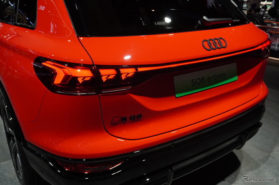 アウディ SQ6 e-tron(北京モーターショー2024)《写真撮影 宮崎壮人》