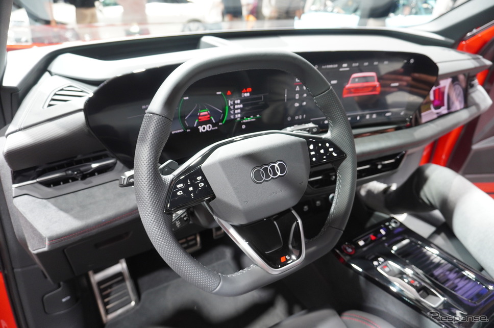 アウディ SQ6 e-tron(北京モーターショー2024)《写真撮影 宮崎壮人》