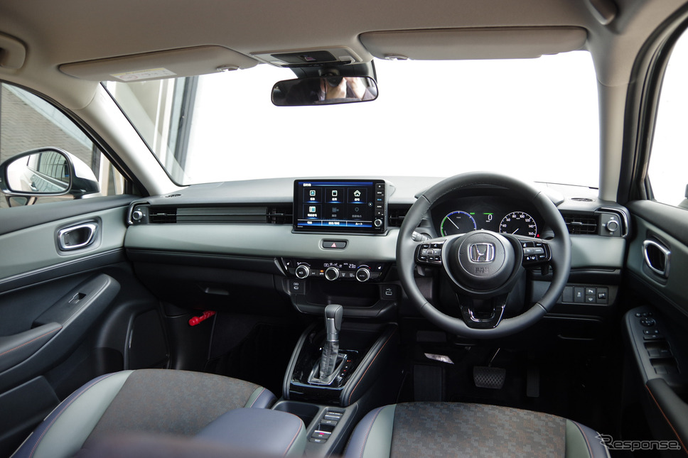 ホンダ ヴェゼル 改良新型(e:HEV X Huntパッケージ)《写真撮影 宮崎壮人》