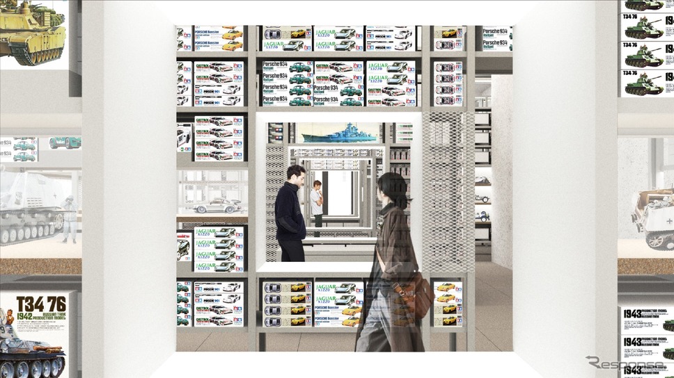 TAMIYA PLAMODEL FACTORY TOKYO 《画像提供 タミヤ》