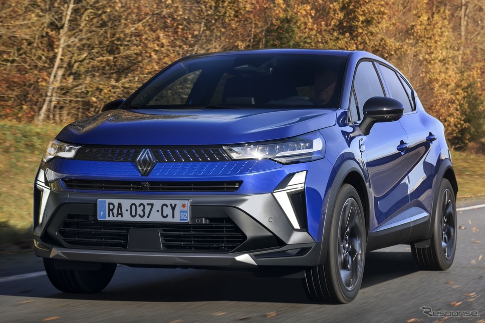 ルノー・キャプチャー新型(E-テック・エスプリ・アヌピーヌ)《photo by Renault》