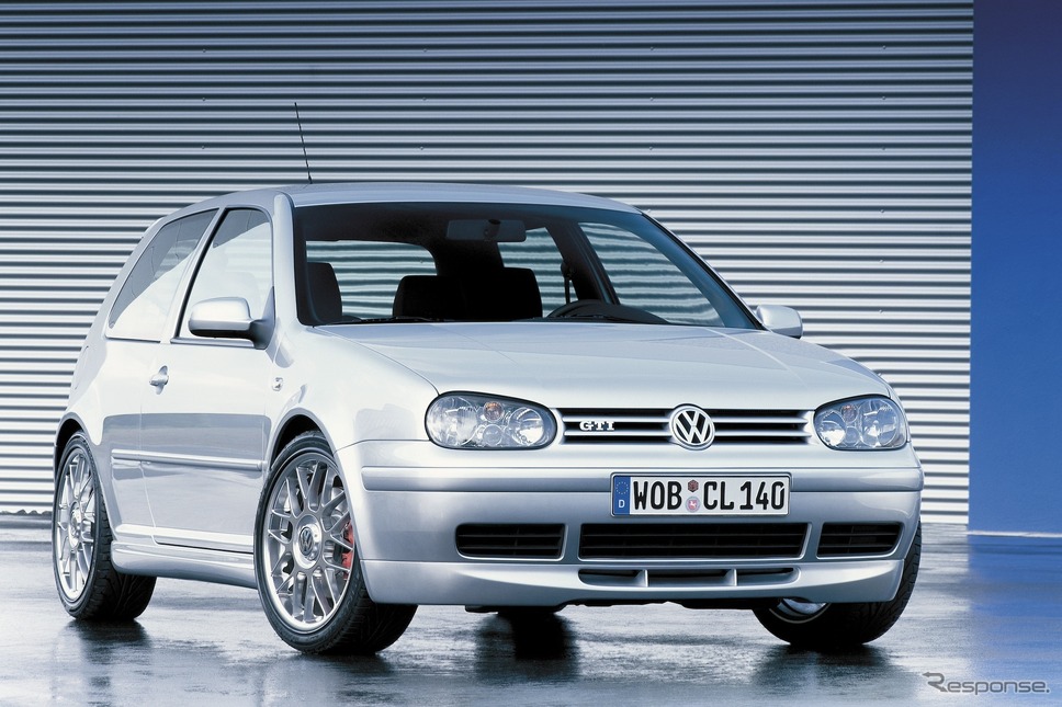 VWゴルフ4代目(GTI 180ps)《photo by VW》