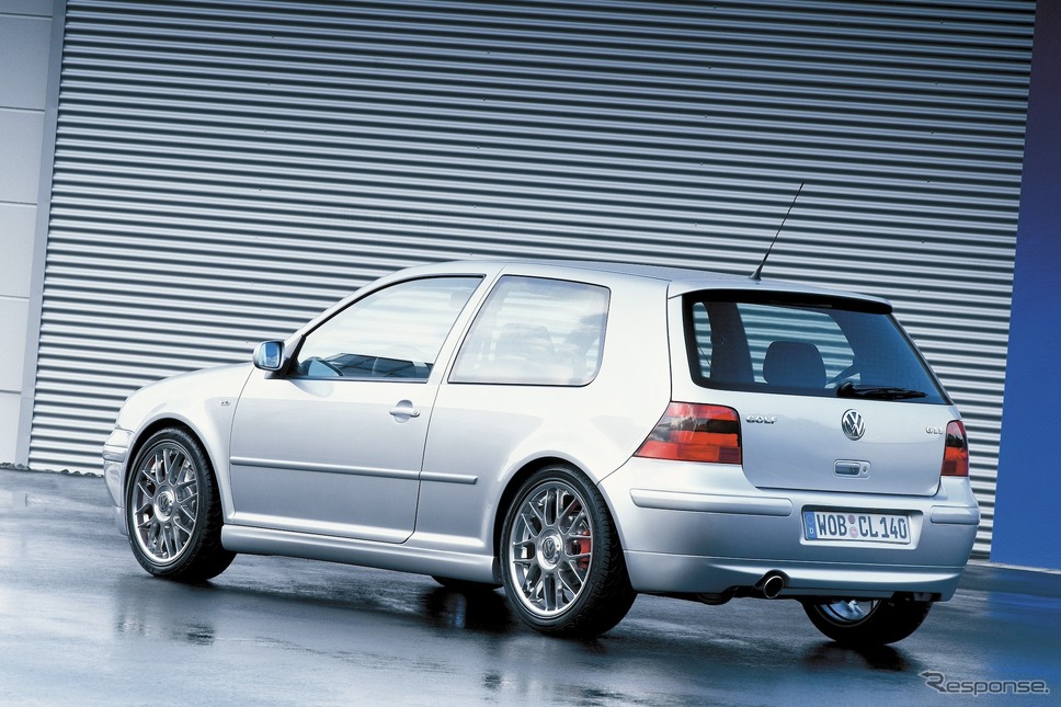 VWゴルフ4代目(GTI 180ps)《photo by VW》