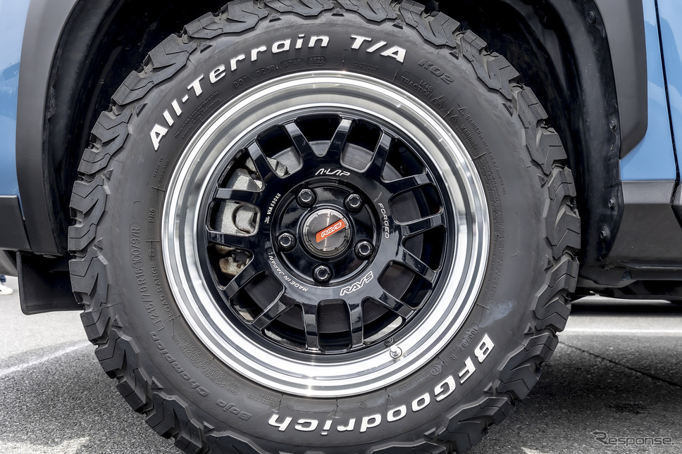 トヨタ ヤリスクロス×A・LAP 07X 215/70R16《写真撮影 山内潤也》