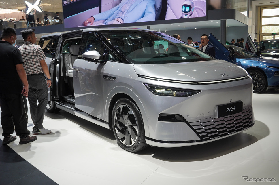 XPENG X9(北京モーターショー2024)《写真撮影 宮崎壮人》