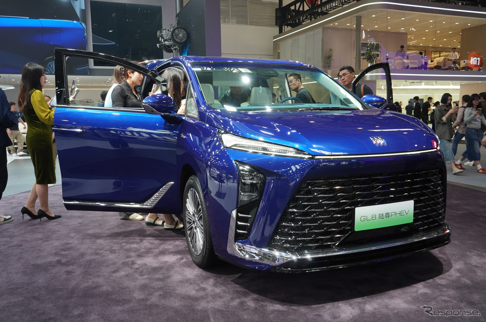 ビュイック GL8 陸尊 PHEV(北京モーターショー2024)《写真撮影 宮崎壮人》