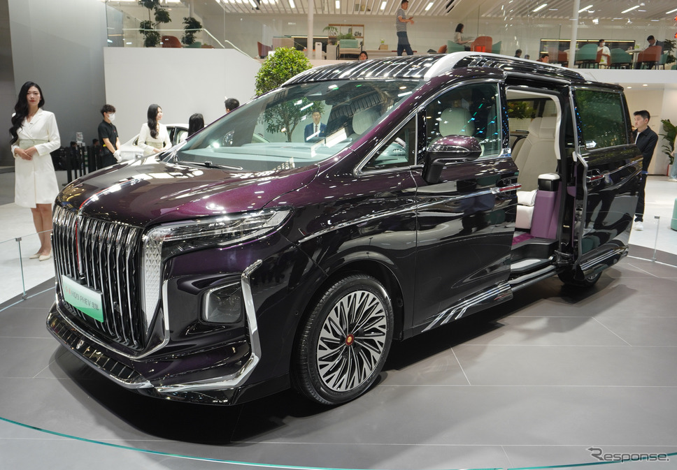 紅旗 EQ9 PHEV 定制(北京モーターショー2024)《写真撮影 宮崎壮人》