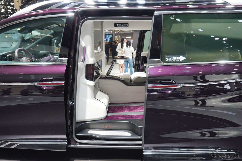 紅旗 EQ9 PHEV 定制(北京モーターショー2024)《写真撮影 宮崎壮人》