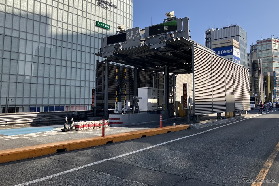 GINZA SKY WALK 2024:西銀座乗継所、神田橋JCTから《写真撮影 高木啓》