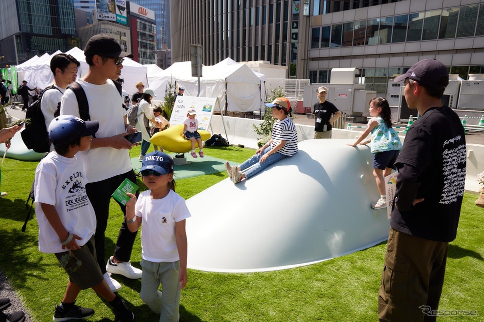 GINZA SKY WALK 2024 プレイエリア《写真提供 東京都/東京高速道路》