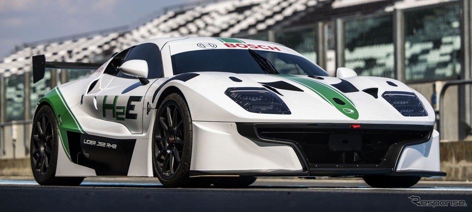 ボッシュの水素エンジン搭載のデモンストレーター車両、リジェ JS2 RH2《photo by Bosch》