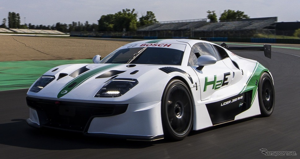 ボッシュの水素エンジン搭載のデモンストレーター車両、リジェ JS2 RH2《photo by Bosch》