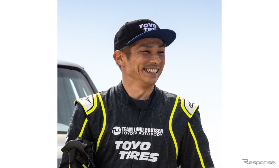 「OPEN COUNTRY」シリーズのアンバサダーである三浦昂選手を起用《画像提供 トーヨータイヤ》