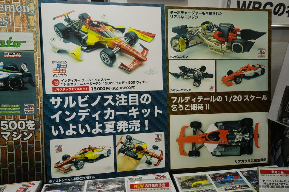サルビノスのインディカー《写真撮影 中村孝仁》