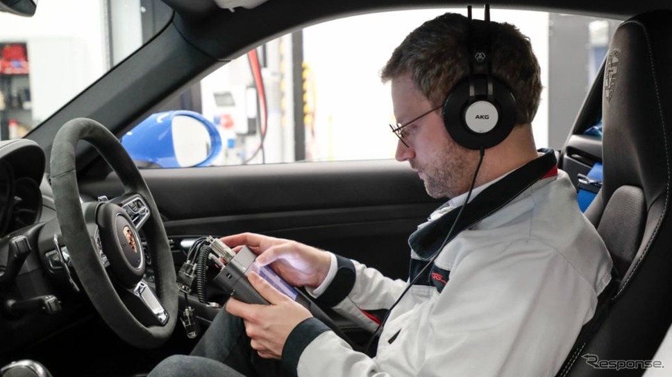 ポルシェの音響技術者、デビッド・サドウスキー氏《photo by Porsche》