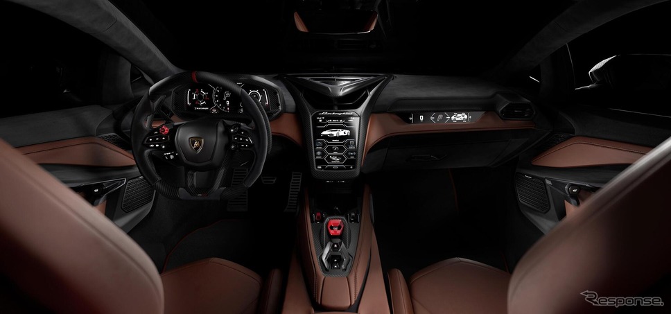 ランボルギーニ・レヴエルト のソナス・ファベール製専用ハイエンドオーディオ《photo by Lamborghini》