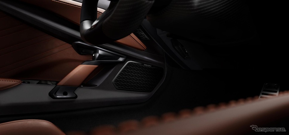 ランボルギーニ・レヴエルト のソナス・ファベール製専用ハイエンドオーディオ《photo by Lamborghini》