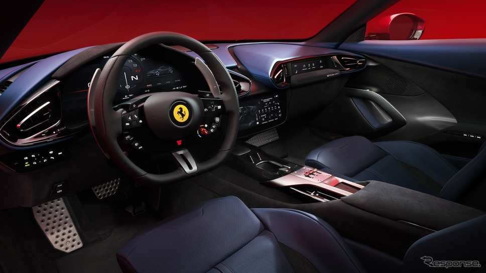 フェラーリ V12チリンドリ《photo by Ferrari》