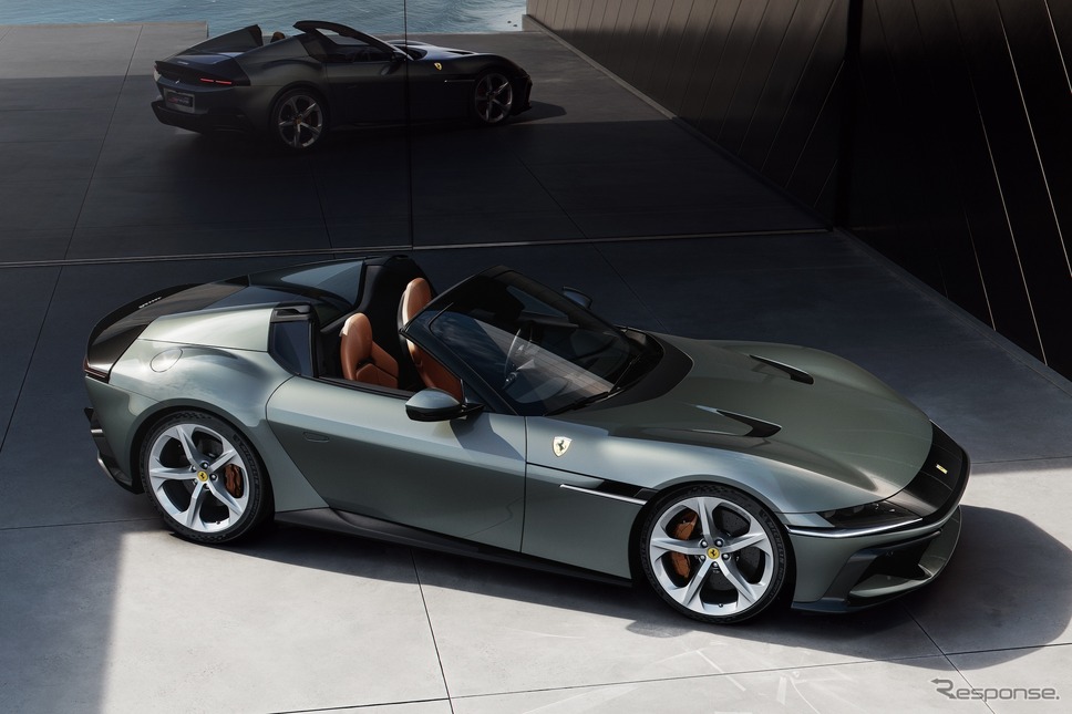 フェラーリ V12チリンドリ・スパイダー《photo by Ferrari》