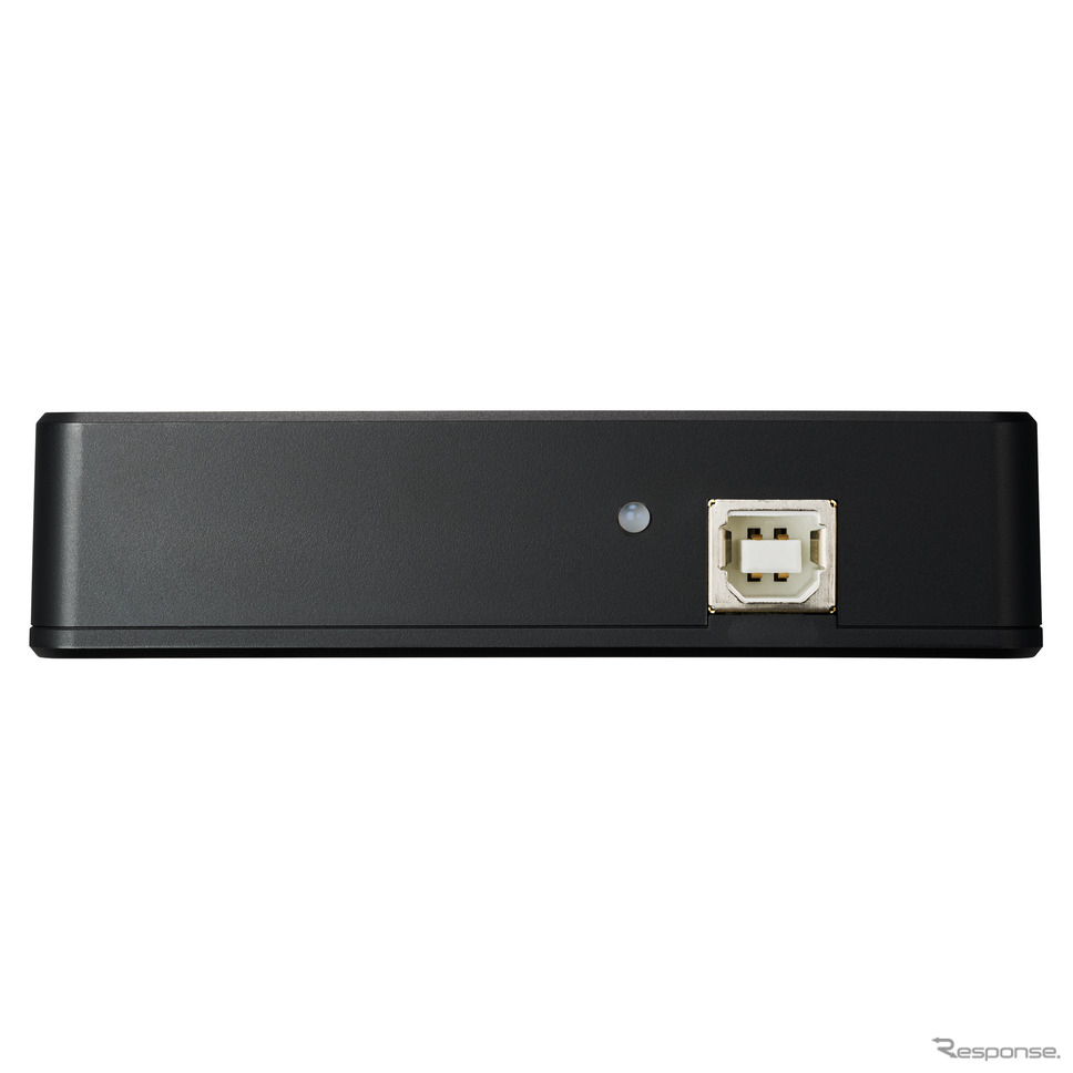 AT-HRD100側面　USB入力端子（Type-B）《画像提供 オーディオテクニカ》