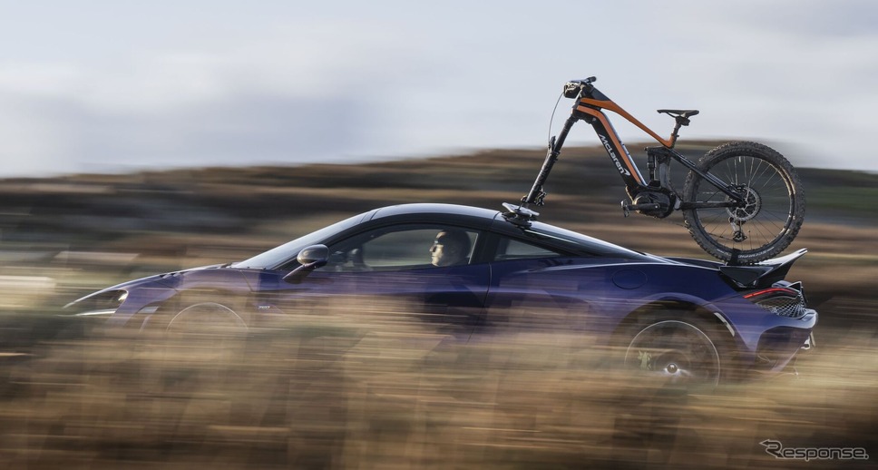 マクラーレンの電動マウンテンバイク《photo by McLaren Automotive》