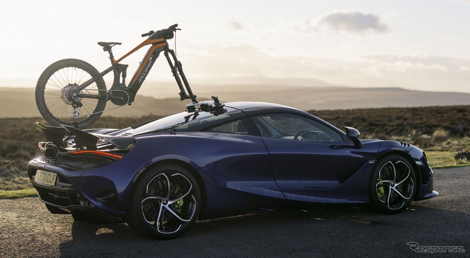 マクラーレンの電動マウンテンバイク《photo by McLaren Automotive》