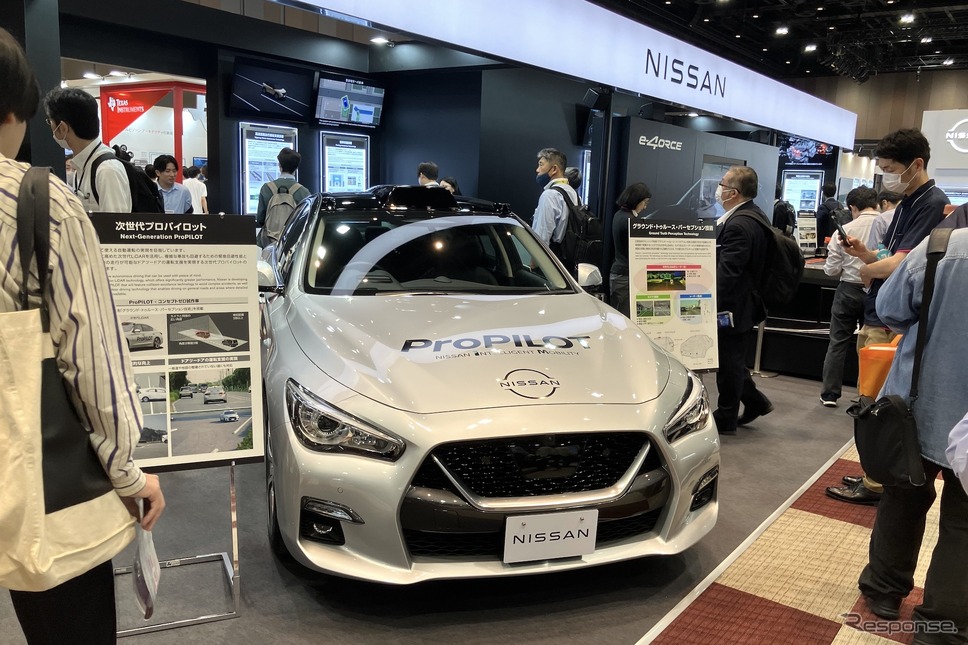 日産自動車（人とくるまのテクノロジー展 2024 YOKOHAMA）《写真撮影 高木啓》