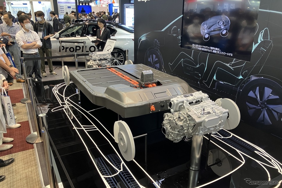 日産自動車（人とくるまのテクノロジー展 2024 YOKOHAMA）《写真撮影 高木啓》