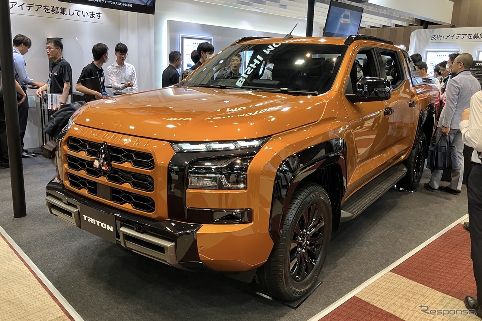 三菱自動車（人とくるまのテクノロジー展 2024 YOKOHAMA）《写真撮影 高木啓》