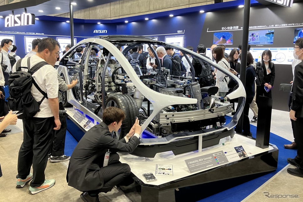 アイシン（人とくるまのテクノロジー展 2024 YOKOHAMA）《写真撮影 高木啓》