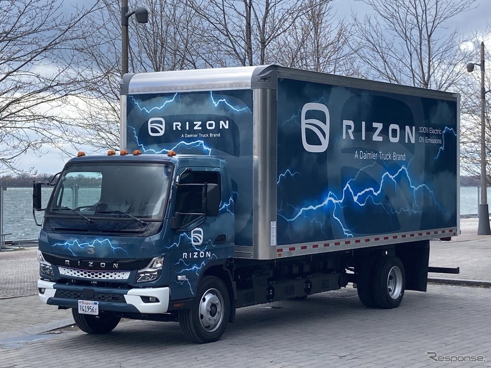 ダイムラー・トラックの新ブランド「ライゾン」のEVトラック《photo by RIZON》