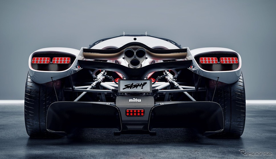 Nilu27のV12エンジンを搭載するハイパーカー『NILU』《photo by Nilu27》