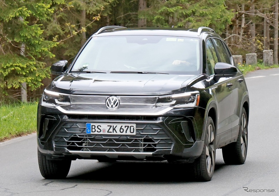 VW タオス 改良新型プロトタイプ(スクープ写真)《APOLLO NEWS SERVICE》