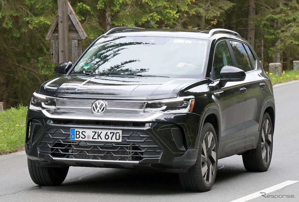 VW タオス 改良新型プロトタイプ(スクープ写真)《APOLLO NEWS SERVICE》