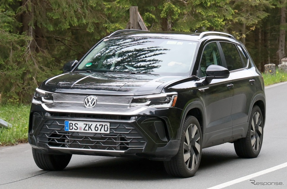 VW タオス 改良新型プロトタイプ(スクープ写真)《APOLLO NEWS SERVICE》